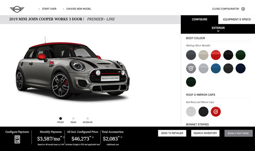 Mini Bc Build & Price Car Configurator Tool | MINI Canada