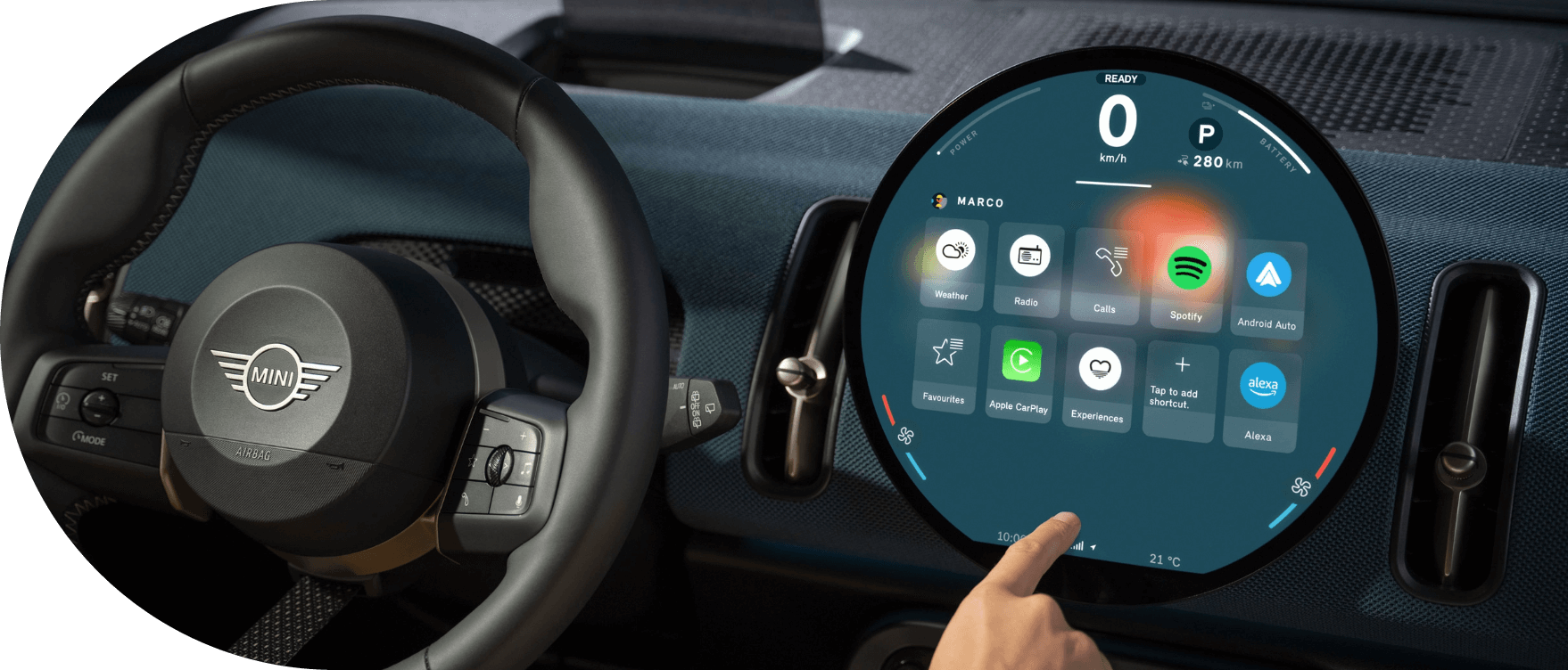 Mini Software Interface MINI Connected | Innovation & Technology | MINI Langley
